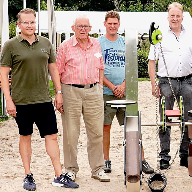 Spielplatz am grünen Entenpoth aufpoliert